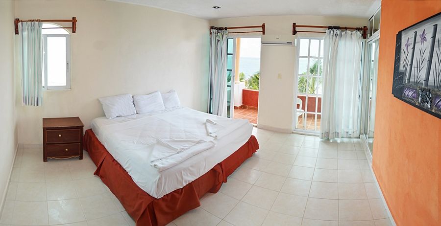 Cielo Beach Hotel Puerto Morelos 莫雷洛斯港 外观 照片