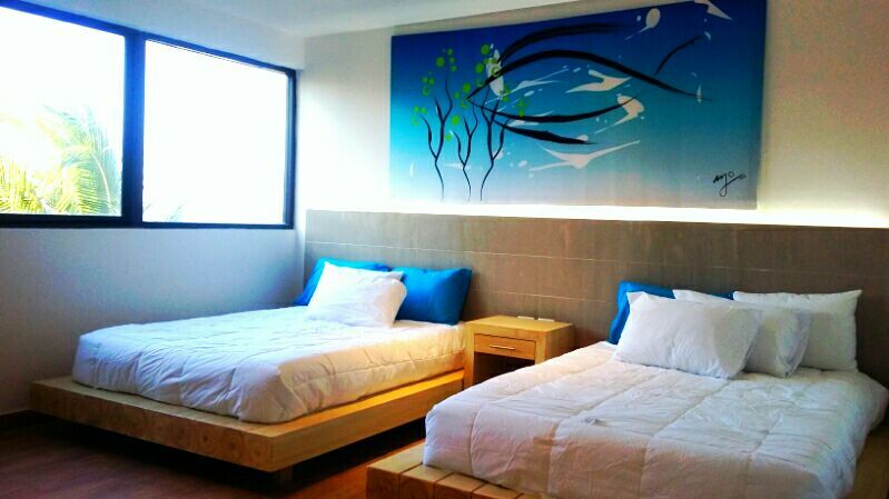 Cielo Beach Hotel Puerto Morelos 莫雷洛斯港 外观 照片