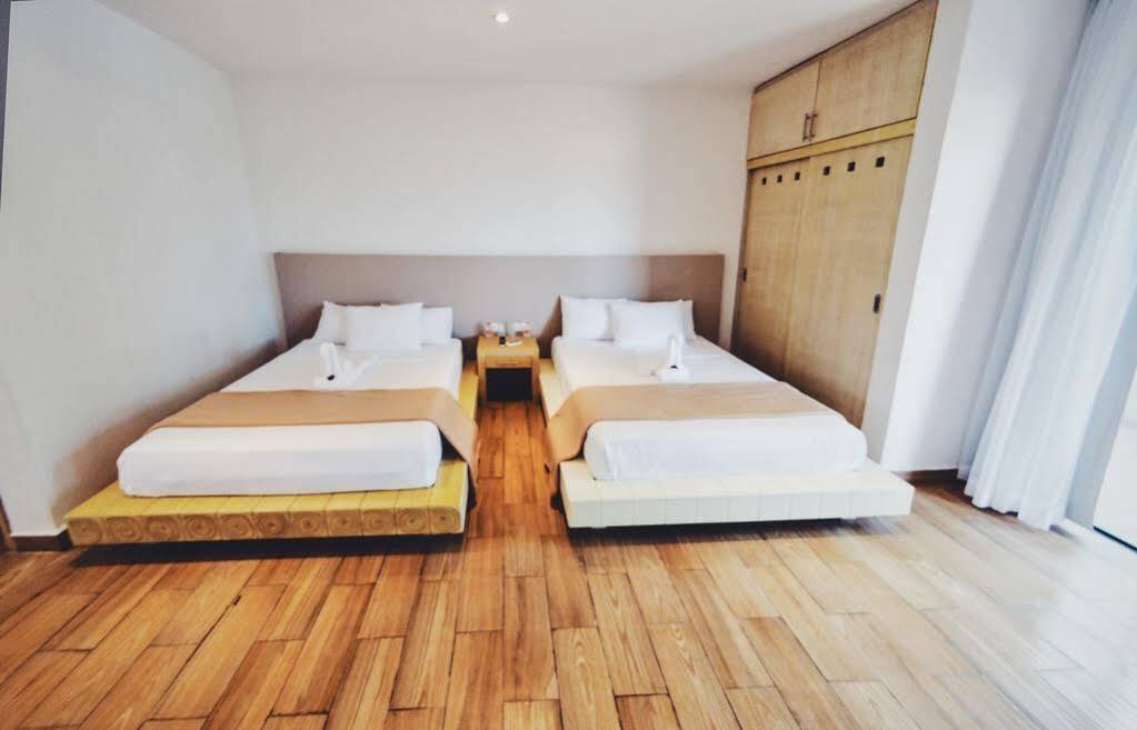 Cielo Beach Hotel Puerto Morelos 莫雷洛斯港 外观 照片