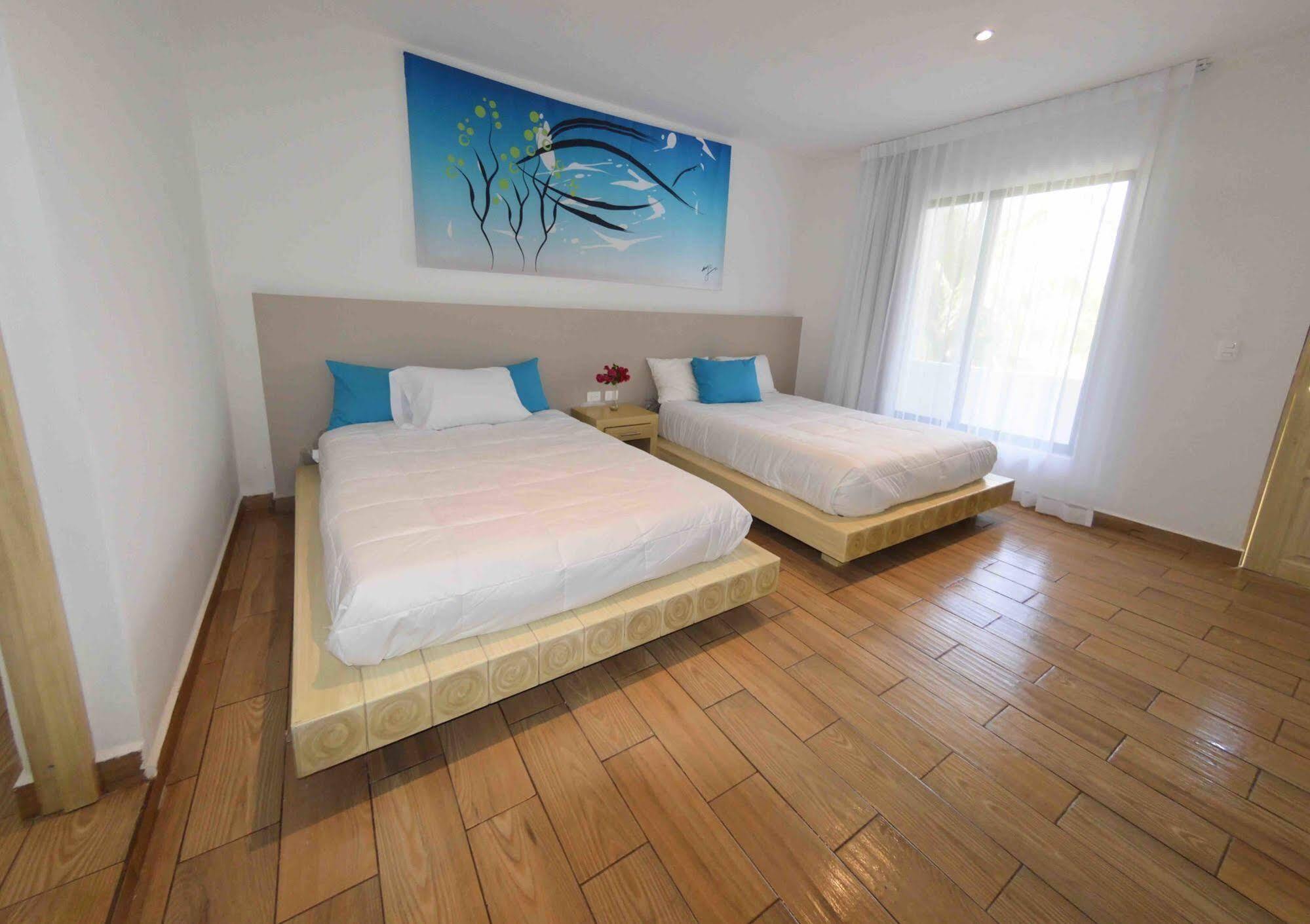 Cielo Beach Hotel Puerto Morelos 莫雷洛斯港 外观 照片